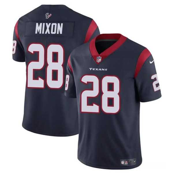 Youth Houston Texans #28 Joe Mixon Navy Vapor Untouchable Limited Stitched Jersey Dzhi